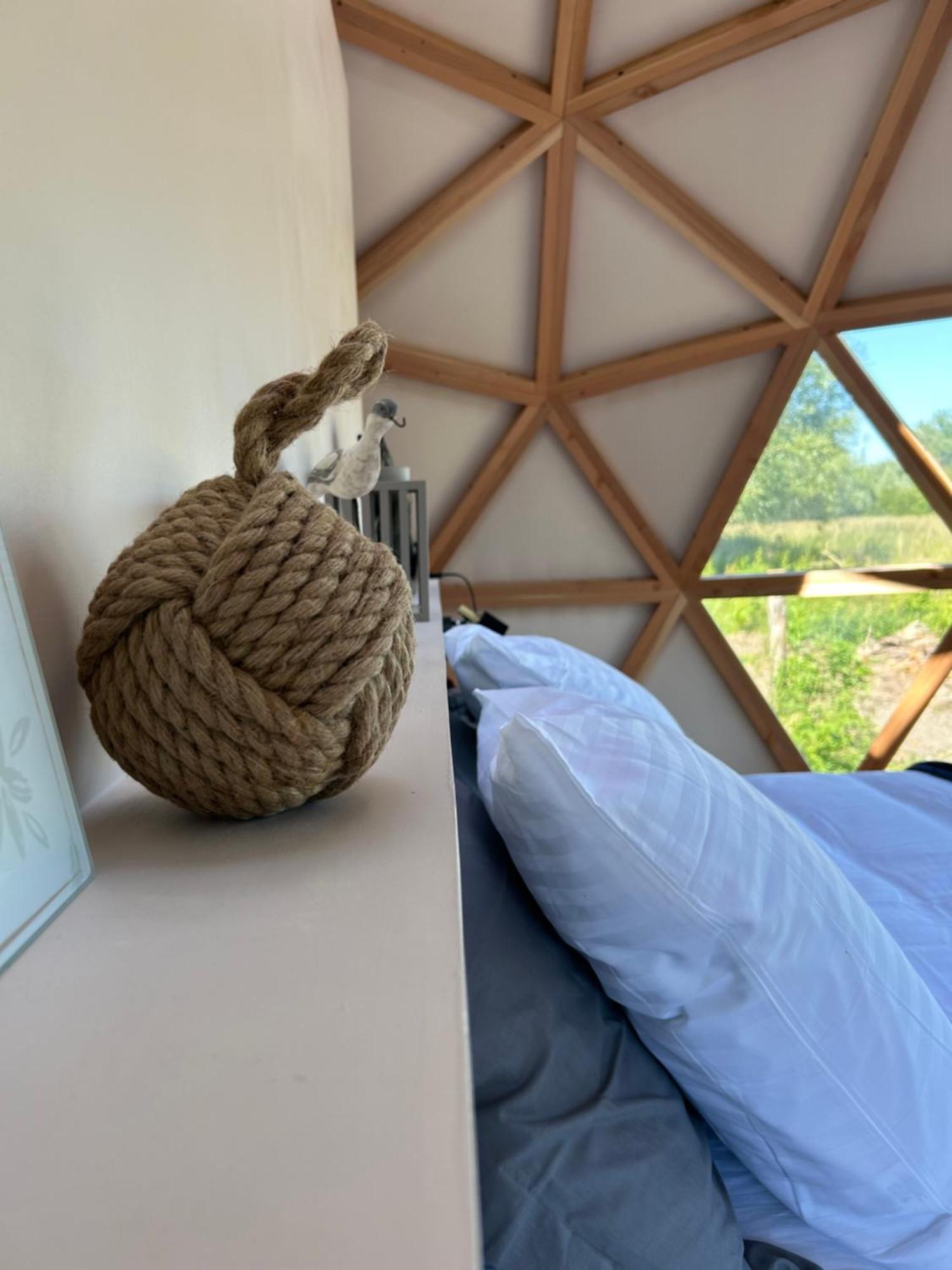 Dome Geodesique - Baie De Somme Otel Favières Dış mekan fotoğraf