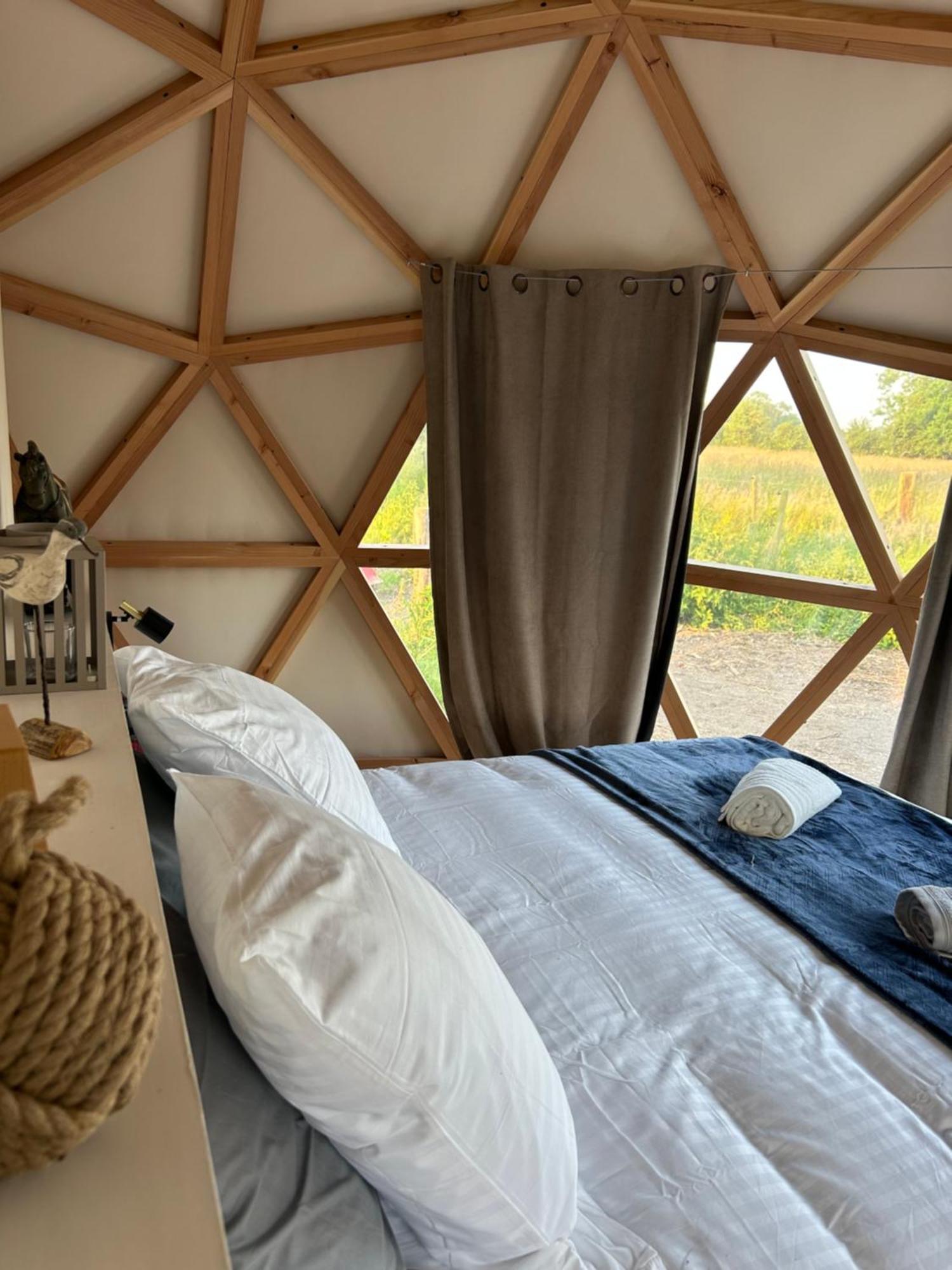Dome Geodesique - Baie De Somme Otel Favières Dış mekan fotoğraf