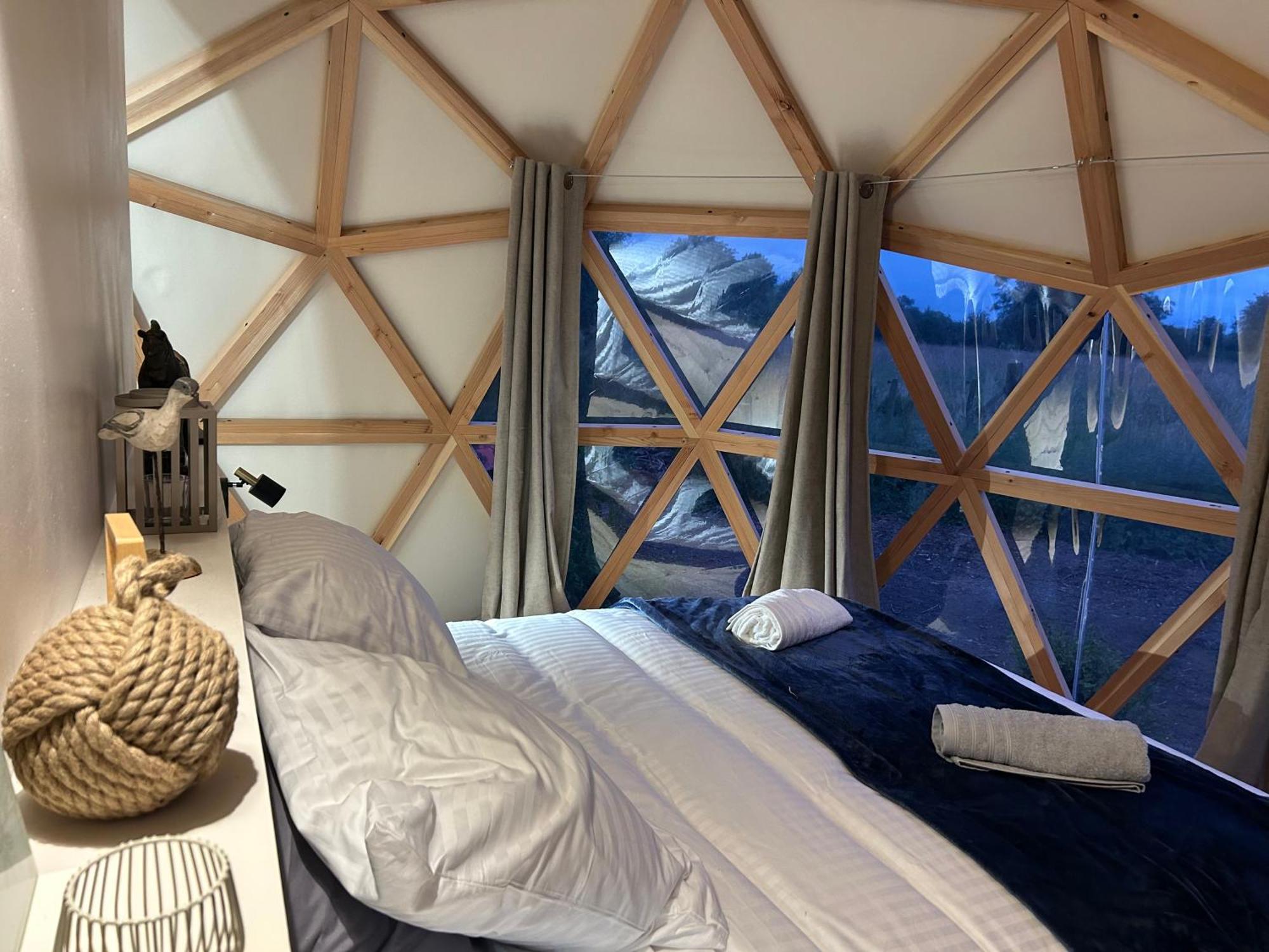 Dome Geodesique - Baie De Somme Otel Favières Dış mekan fotoğraf